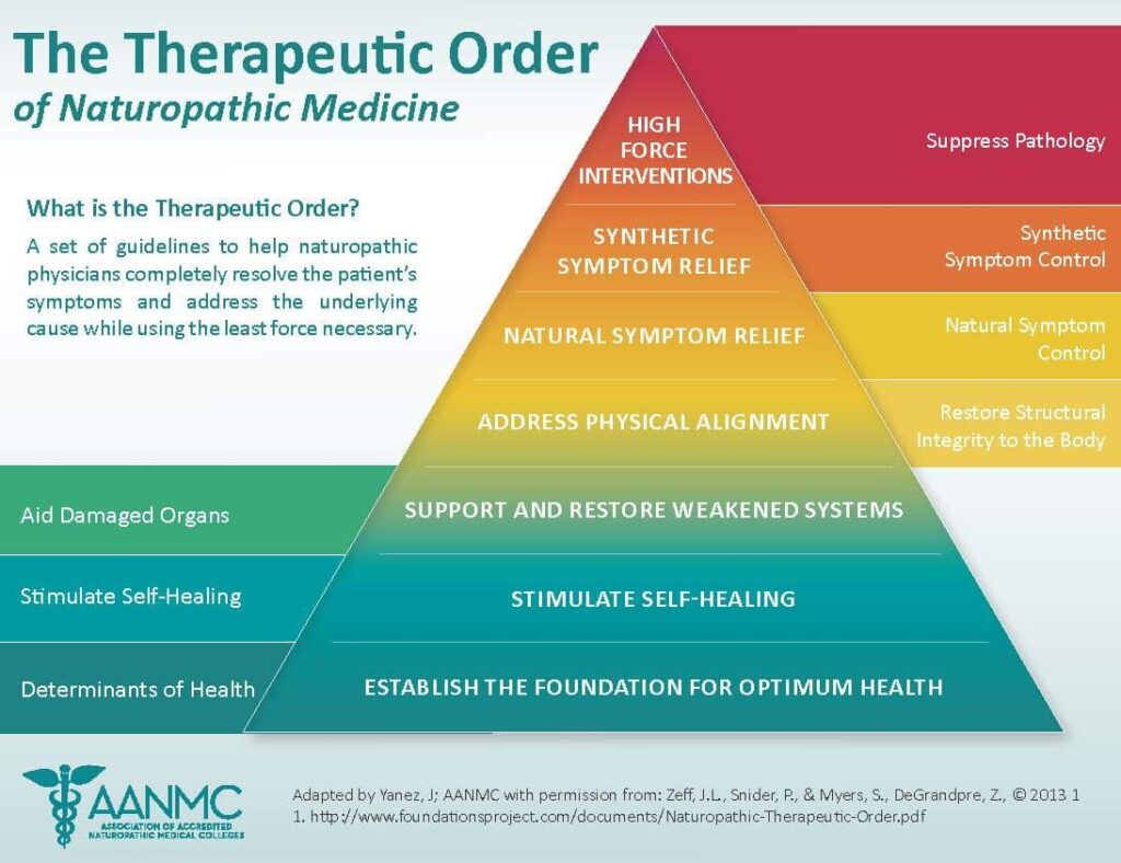 Naturopathic Therapeutic Order